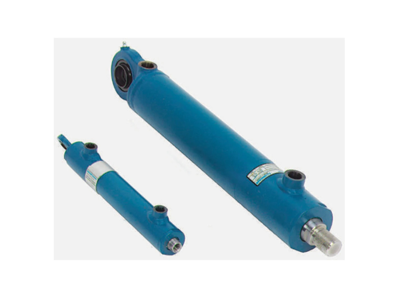 How do hydraulic cylinders support industrial automation systems?